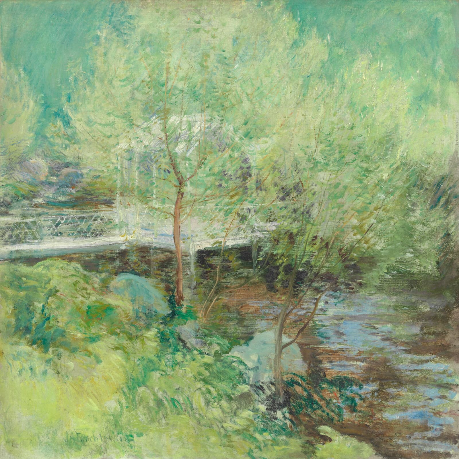 Белый мост — John Henry Twachtman